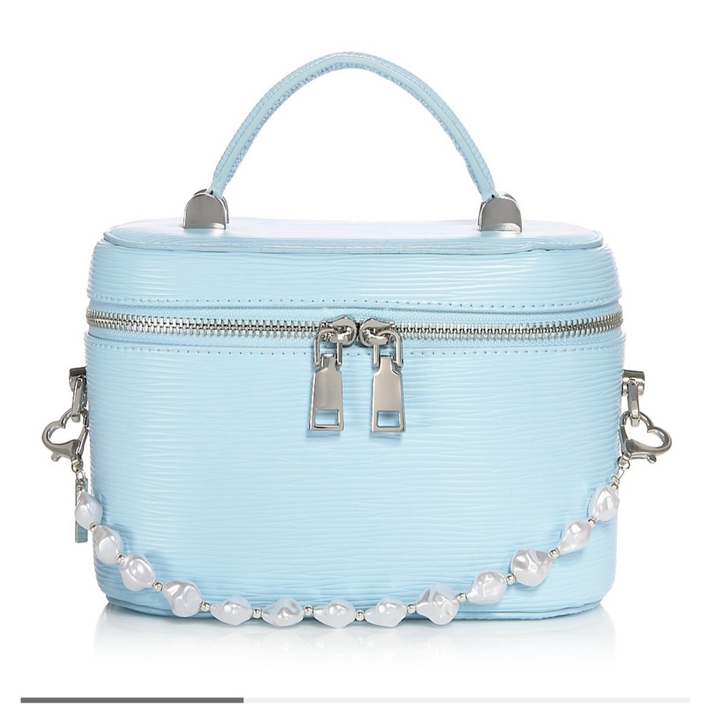 Bloomingdales Travel case light blue Brand New